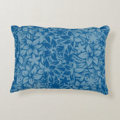 Moloaa湾のハワイのハイビスカスのストライプのなリバーシブル アクセントクッション (裏面)