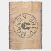 Molon Labeは、それらを取ります来ます スローブランケット (正面縦)