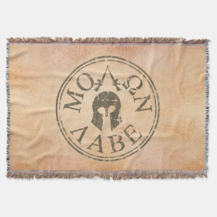 Molon Labeは、それらを取ります来ます スローブランケット