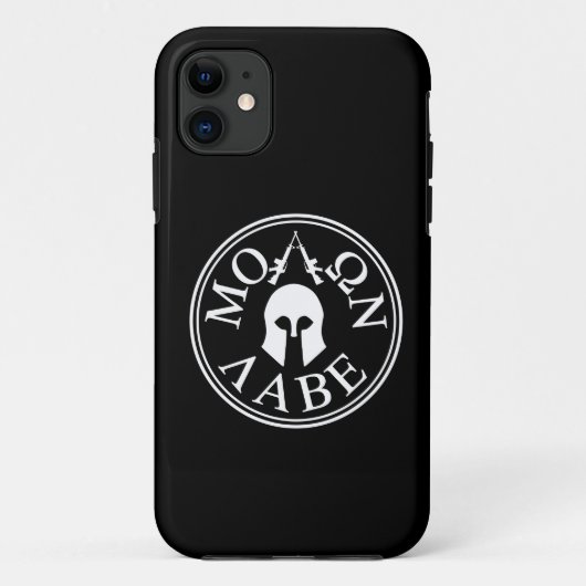 Molon Labeは、それらを取ります来ます Case-Mate iPhoneケース (裏面)