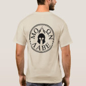 Molon Labeは、それらを取ります来ます Tシャツ (裏面)