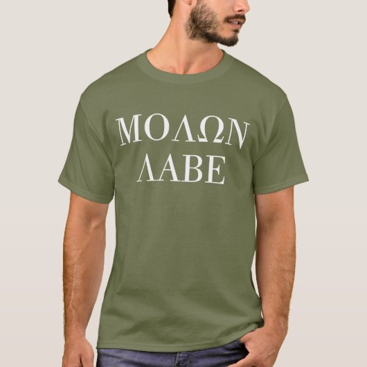 MOLON LABE (ΜΟΛΩΝ ΛΑΒΕ)のTシャツ Tシャツ (正面)