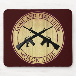 Molon Labe (それらを取れば来られる) マウスパッド