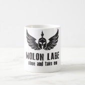 Molon Labe コーヒーマグカップ (中央)