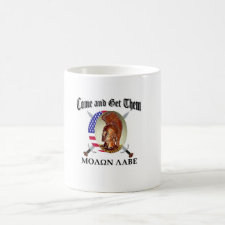 Molon Labe コーヒーマグカップ
