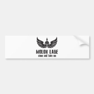 Molon Labe バンパーステッカー