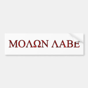 Molon Labe バンパーステッカー