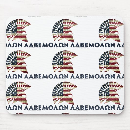 Molon Labe! マウスパッド (正面)