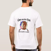 MOLON LABE (背部) Tシャツ (裏面)