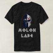 Molon Labe Inspired #molonlabe Related Molonlabe D Tシャツ (デザイン正面)