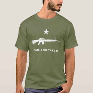 MOLON LABE M16 GONZALESの旗 Tシャツ