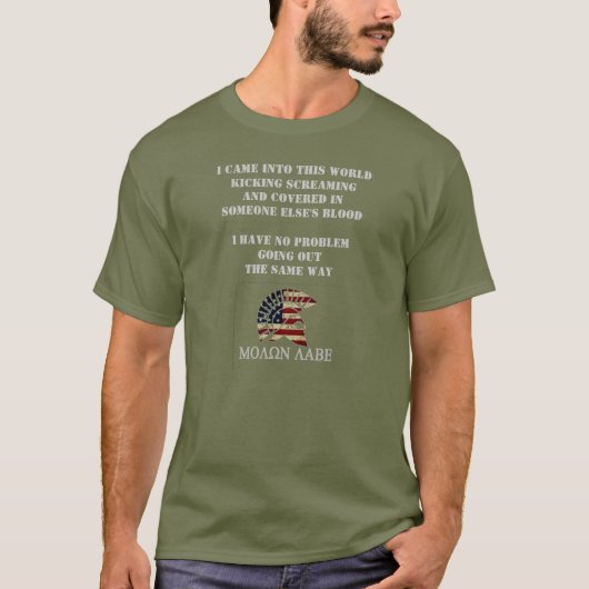 MOLON LABE Tシャツ (正面)