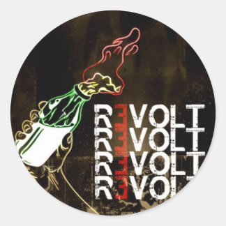 Molotovステッカー ラウンドシール