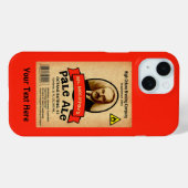Molotov氏のAleラベル淡い色のケースメイトiPhoneケース Case-Mate iPhoneケース (裏面 (横))