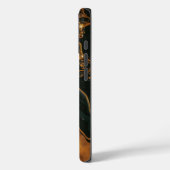 Molten Gold Abstract Case-Mate iPhoneケース (裏面 / 左)