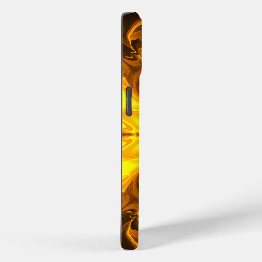 Molten Gold Solar Fractal Art Case-Mate iPhoneケース (裏面 / 右)