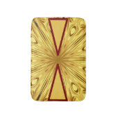 Molten Ore Aesthetic: Gilded Zenith Symmetrical Cr バスマット (正面縦)