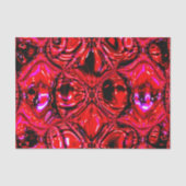 'Molten Red' Abstract Tissue Paper 薄葉紙 (正面)