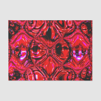 'Molten Red' Abstract Tissue Paper 薄葉紙