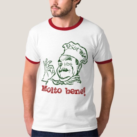 "Molto bene!" ヴィンテージ Tシャツ (正面)