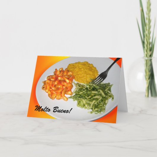 Molto Buenoのパスタカード カード (正面)