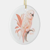 Moluccanオウム セラミックオーナメント (右)