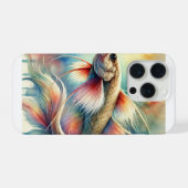 Molva Ling Fish 041124AREF148 - Watercolor iPhoneケース (裏面横)