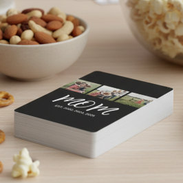 Momがスクリプモダントはっきりしたブラック3枚の写真を作成 トランプ