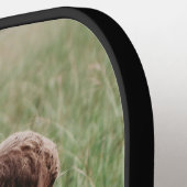 Momが確立したおもしろいスクリプトの写真 ピックルボールラケット (左詳細)