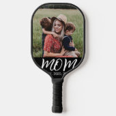 Momが確立したおもしろいスクリプトの写真 ピックルボールラケット (裏面)