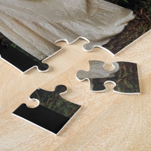 MomがScript 3のモダン写真を作成 ジグソーパズル (側面)