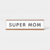 Momすごいデスク名プレート デスクネームプレート (正面)