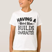 Momで風変わりキャラクター Tシャツ (正面)