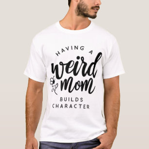 Momで風変わりMomsのキャラクターを構築 Tシャツ
