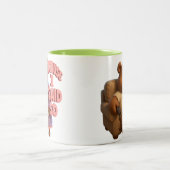 Momとパパ ツートーンマグカップ (中央)