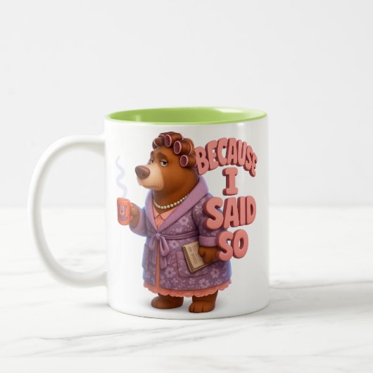 Momとパパ ツートーンマグカップ (左)