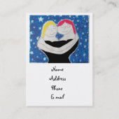 MomとMe-businessカード コーリングカード (裏面)