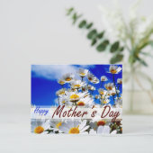 MOMのための青空の春 ポストカード (スタンド正面)