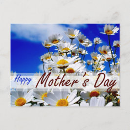 MOMのための青空の春 ポストカード