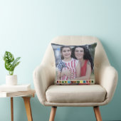 MOMのカラフル写真を最高のブロック クッション (椅子)