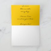 MomのグリーティングカードAny大事な行事 カード (内部)