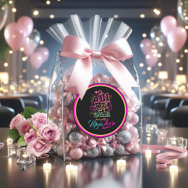 MOMのソース愛アラビアのグラフィティラウンドステッカー ラウンドシール