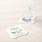 Momのフローラ感動的引用文 ペーパーコースター (インサイチュ)