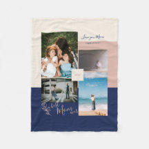 Momのモダンカラーブロックフォトコラージュ