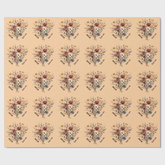 Momのラッピング紙 ラッピングペーパー (フラット)