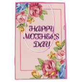 Momの放射開花 ミディアムペーパーバッグ (正面)