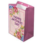 Momの放射開花 ミディアムペーパーバッグ (裏面アングル)