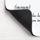 MOMの辞書定義 マウスパッド (コーナー)