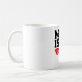 MoMは私のバレンタイン | Mother Valentine's Day Gift コーヒーマグカップ (左)