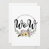 MOMを逆さまにするとWOWになる! シーズンカード (正面/裏面)